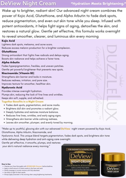 DeView-Night Cream - Image 3